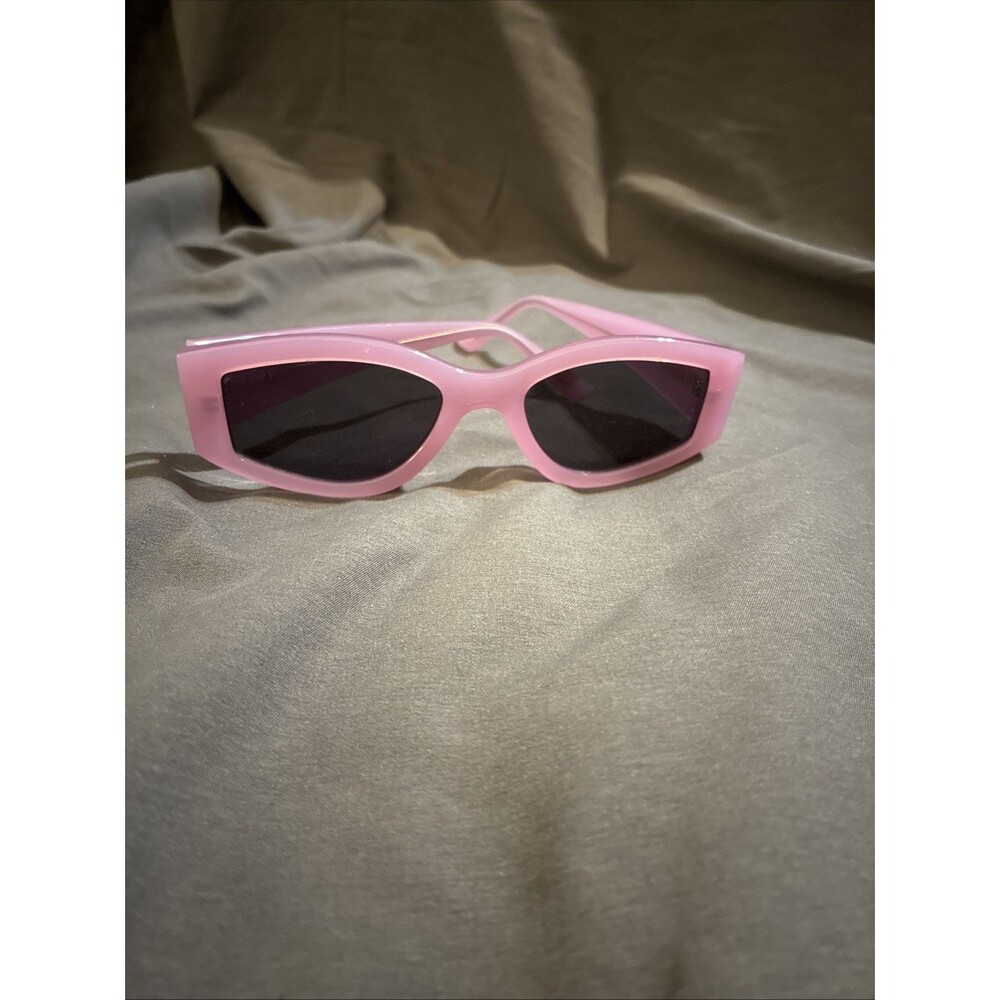 Diff Eyewear 55-20-148 Kai Purple Pink Chunky Thin Sunglasses Summer Beach Punk